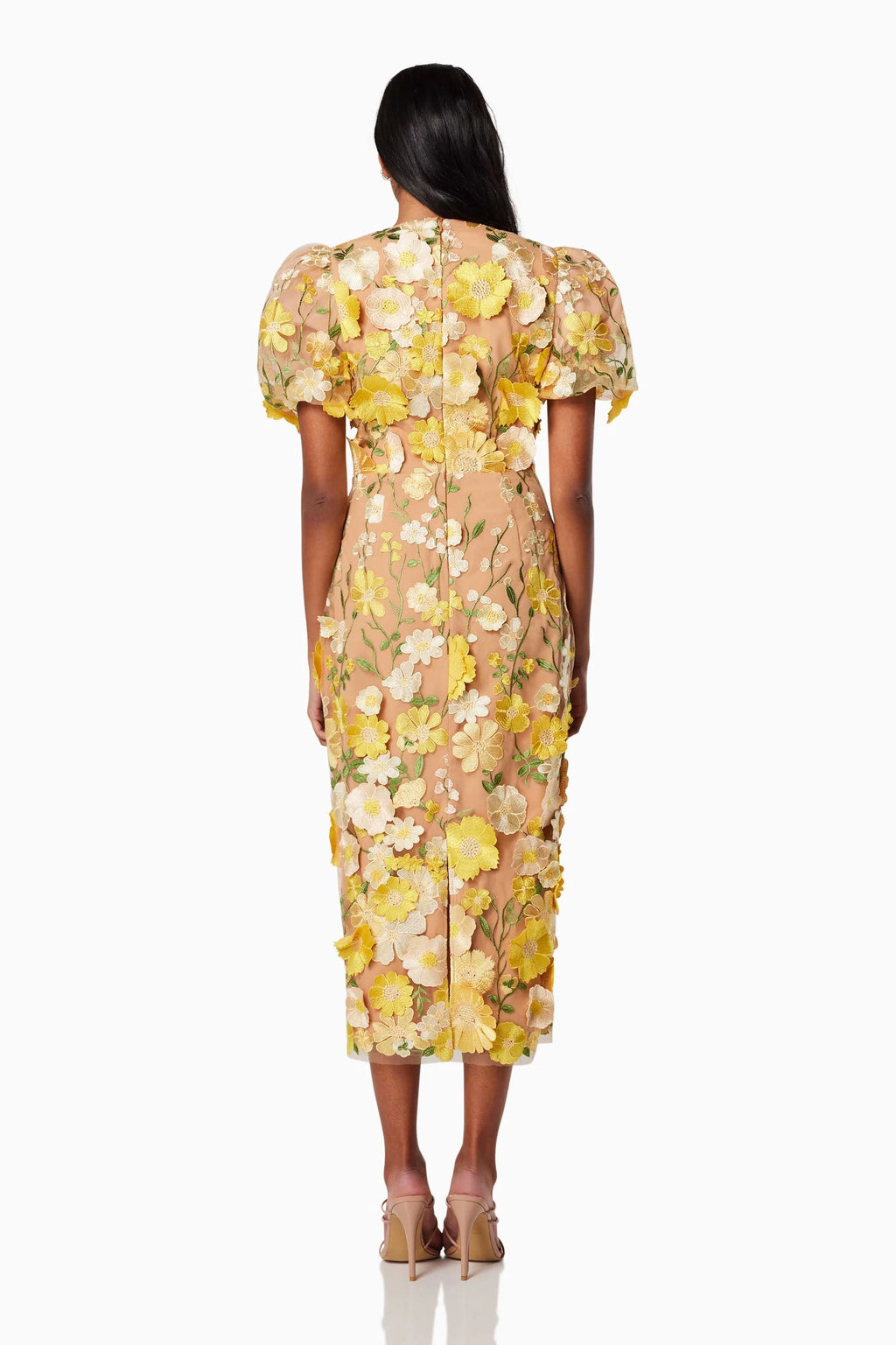 Lena Dress - Yellow