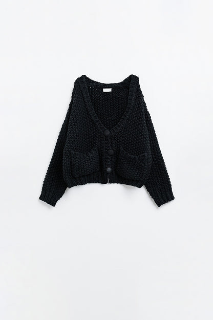 Chauncey Cardigan - Black
