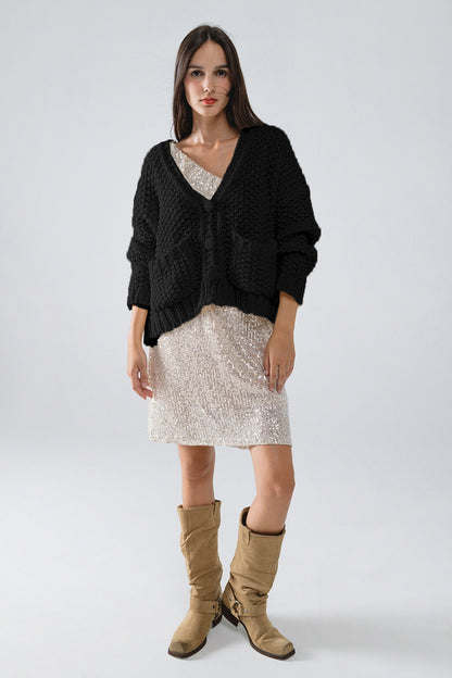 Chauncey Cardigan - Black