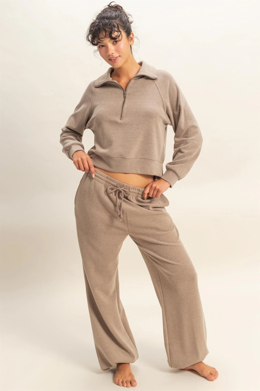 Perry Knit Pullover - Mocha