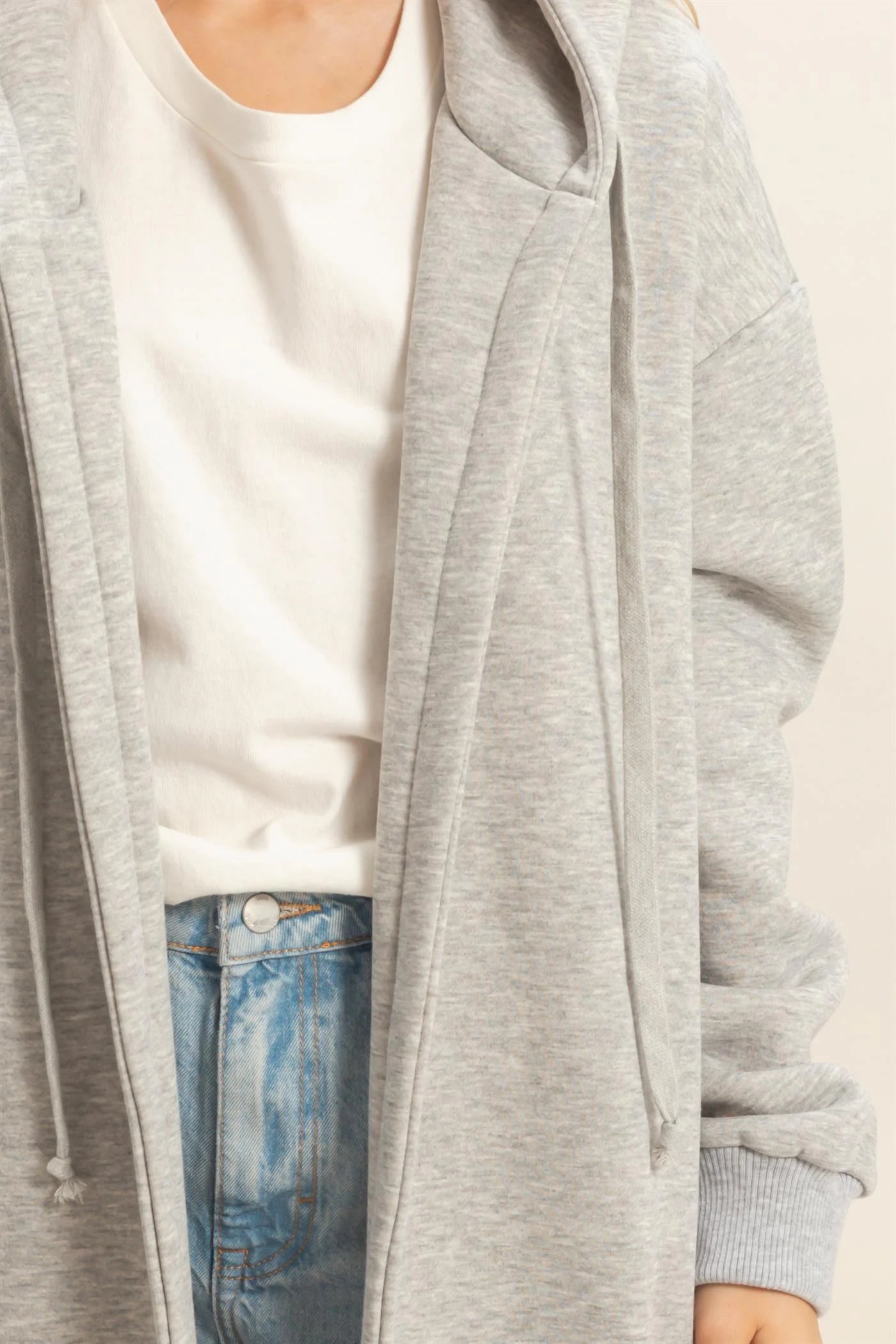 Renee Cardigan - Heather Grey
