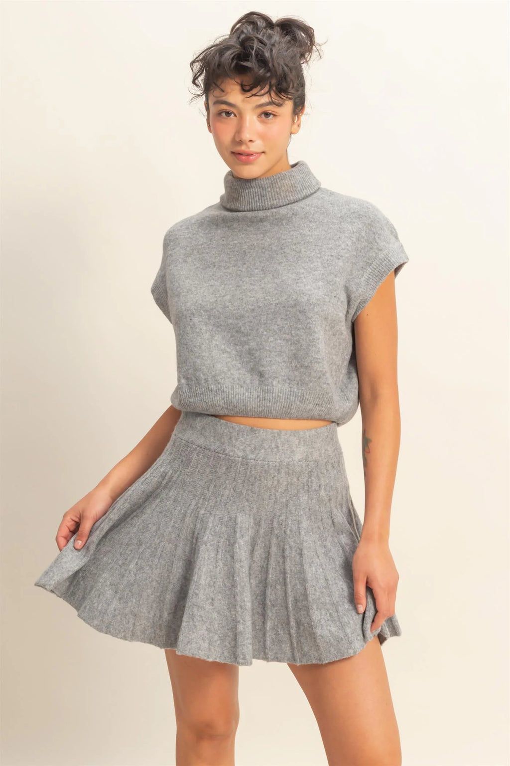 Amelie Knit Skirt Set