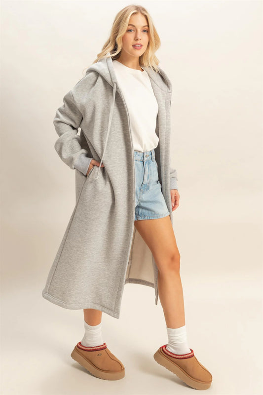 Renee Cardigan - Heather Grey