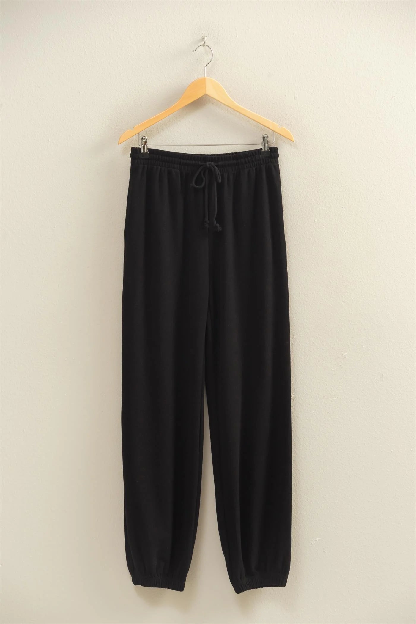 Perry Knit Joggers - Black