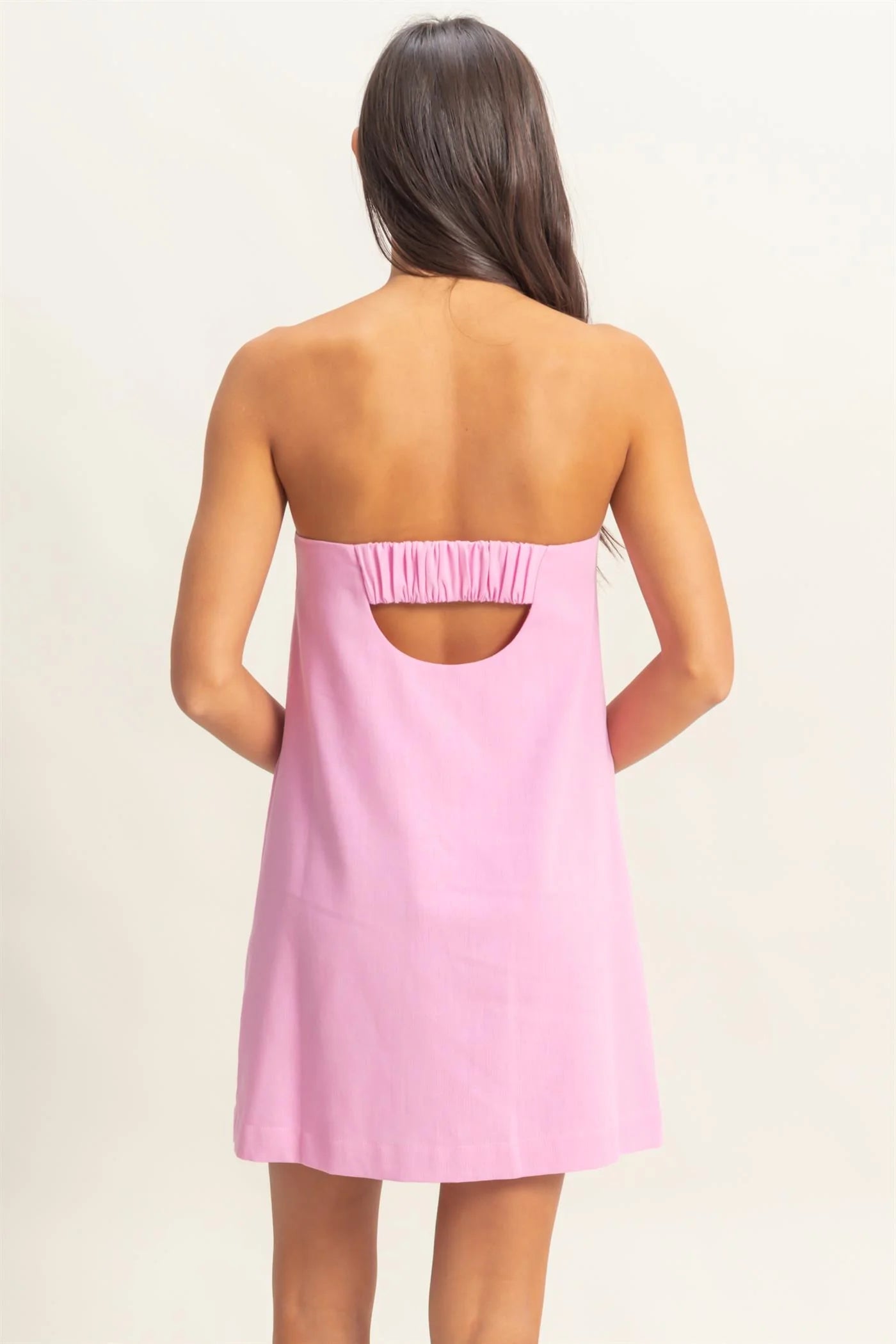 Amy Dress - Petal Pink