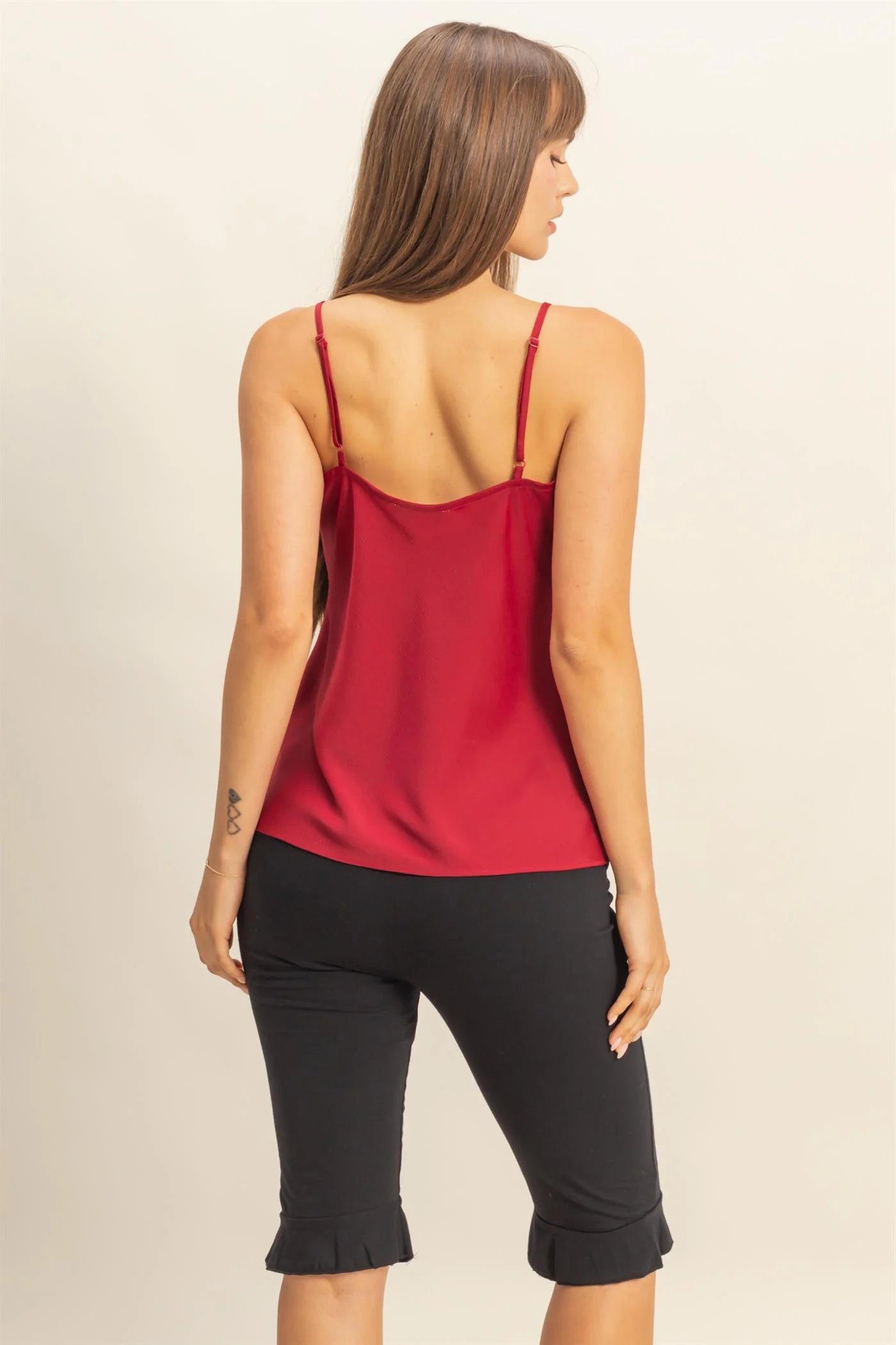 Demi Camisole - Burgundy