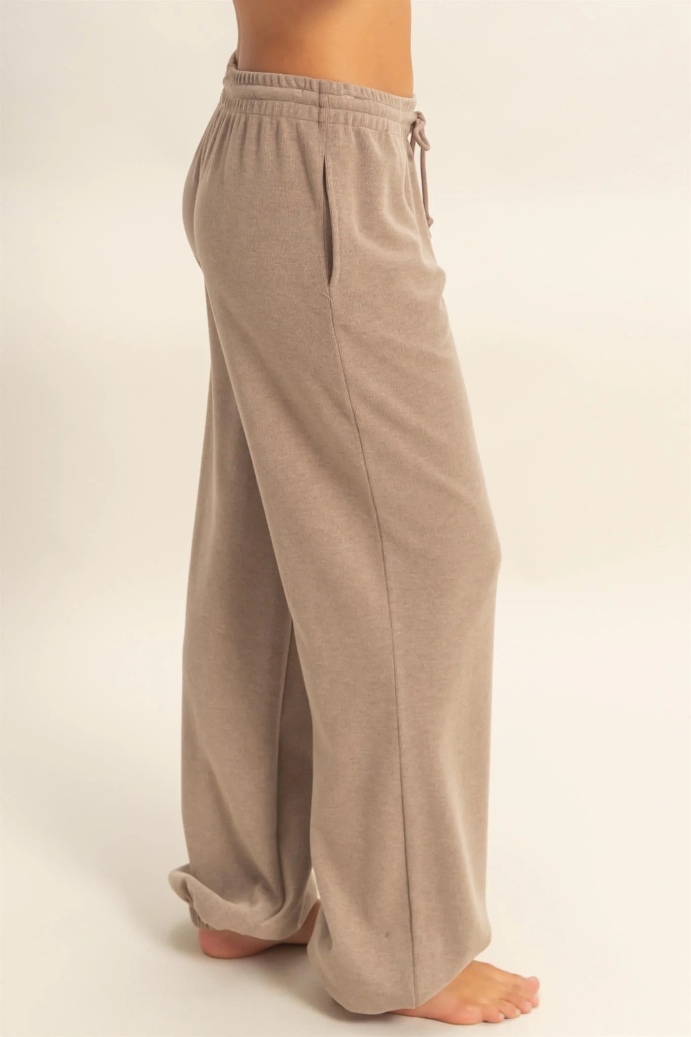 Perry Knit Joggers - Mocha