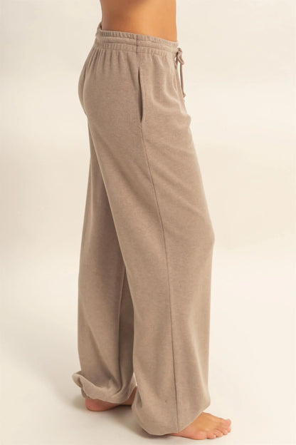 Perry Knit Joggers - Mocha