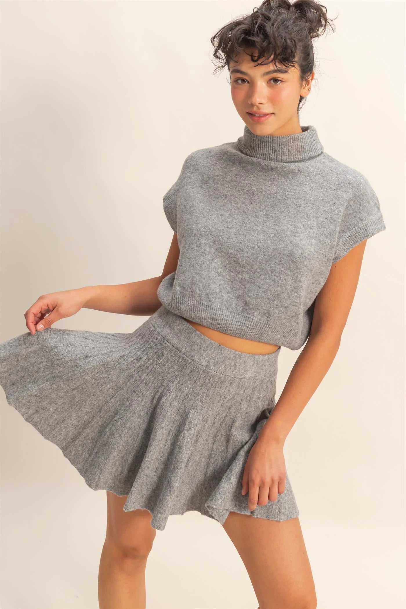 Amelie Knit Skirt Set