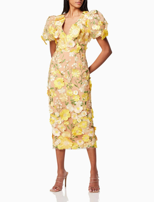Lena Dress - Citrus