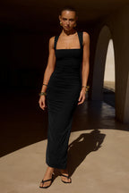 Sharni Midi Dress - Black