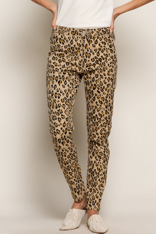 Georgie Leopard Pants